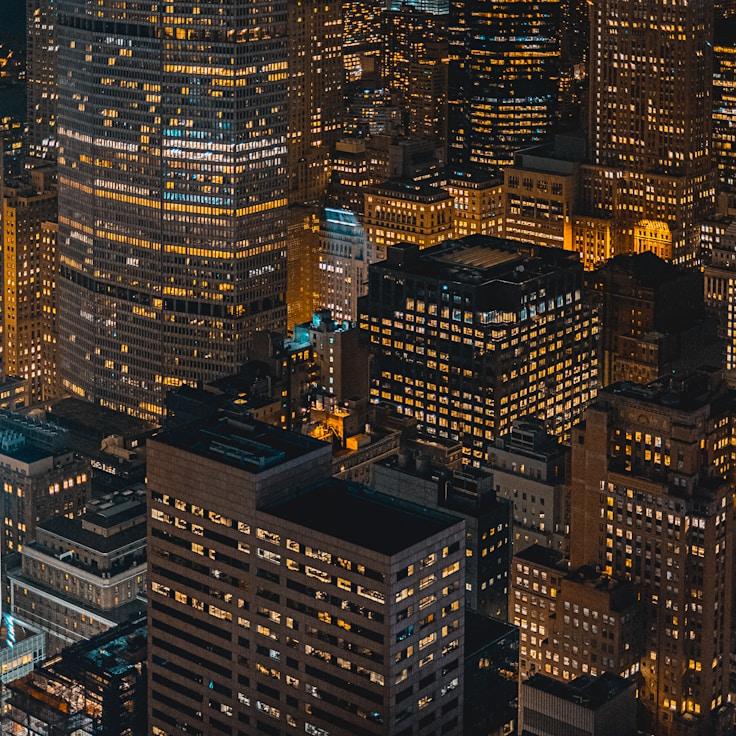 City skyline in Paris, France